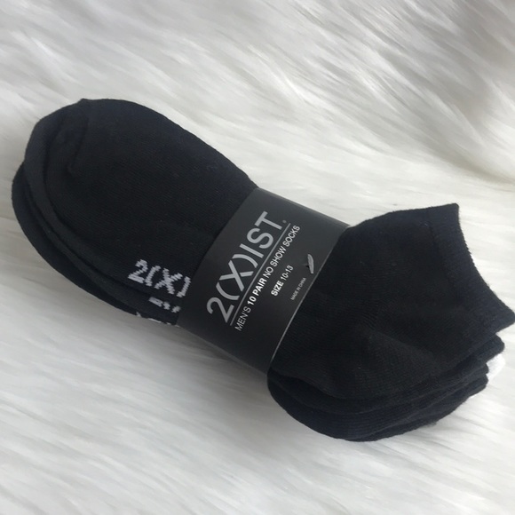 2 (X) IST MENŚ 10 PAIR NO SHOW SOCKS SIZE 10-13 - Picture 3 of 9